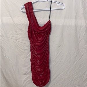 As U Wish one strap body on dress